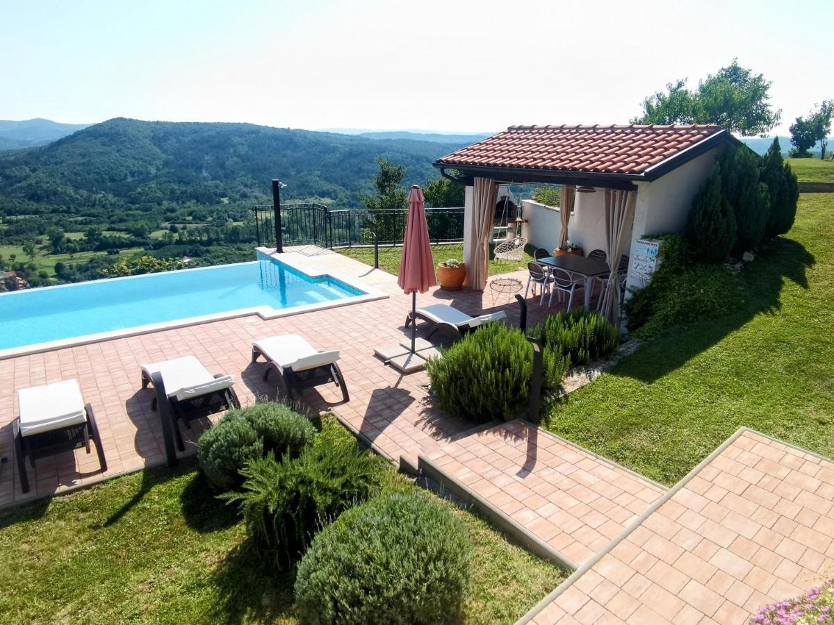 Roč Home Andrea With Infinity Salty Pool מראה חיצוני תמונה