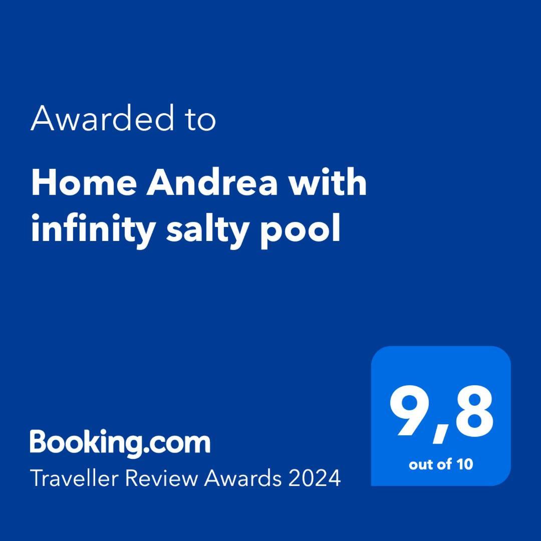 Roč Home Andrea With Infinity Salty Pool מראה חיצוני תמונה