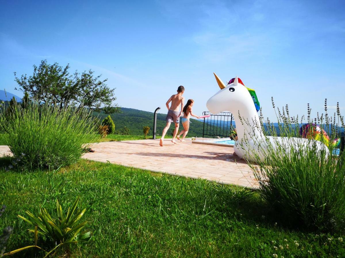 Roč Home Andrea With Infinity Salty Pool מראה חיצוני תמונה