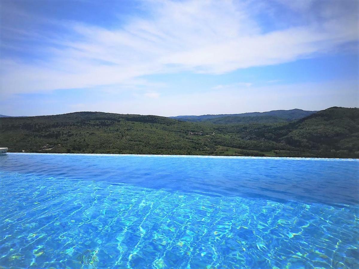 Roč Home Andrea With Infinity Salty Pool מראה חיצוני תמונה